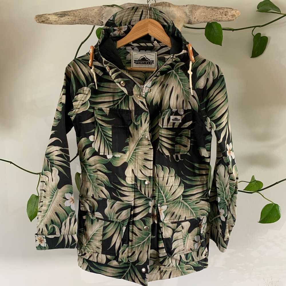 Penfield Tropical Leaf Print Jacket